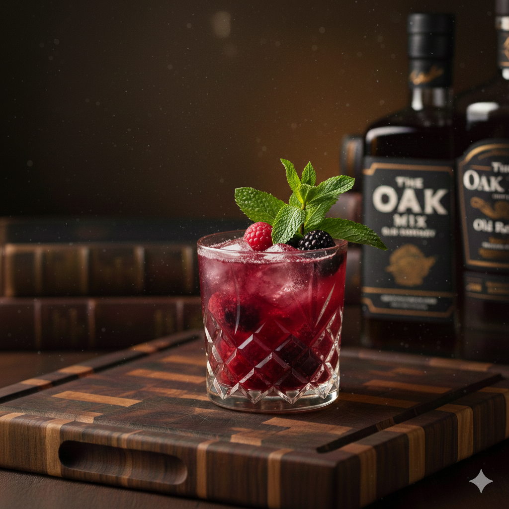 Berry Whisky Smash